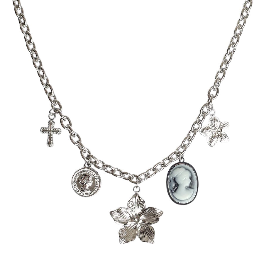 Collana Charm Cammeo