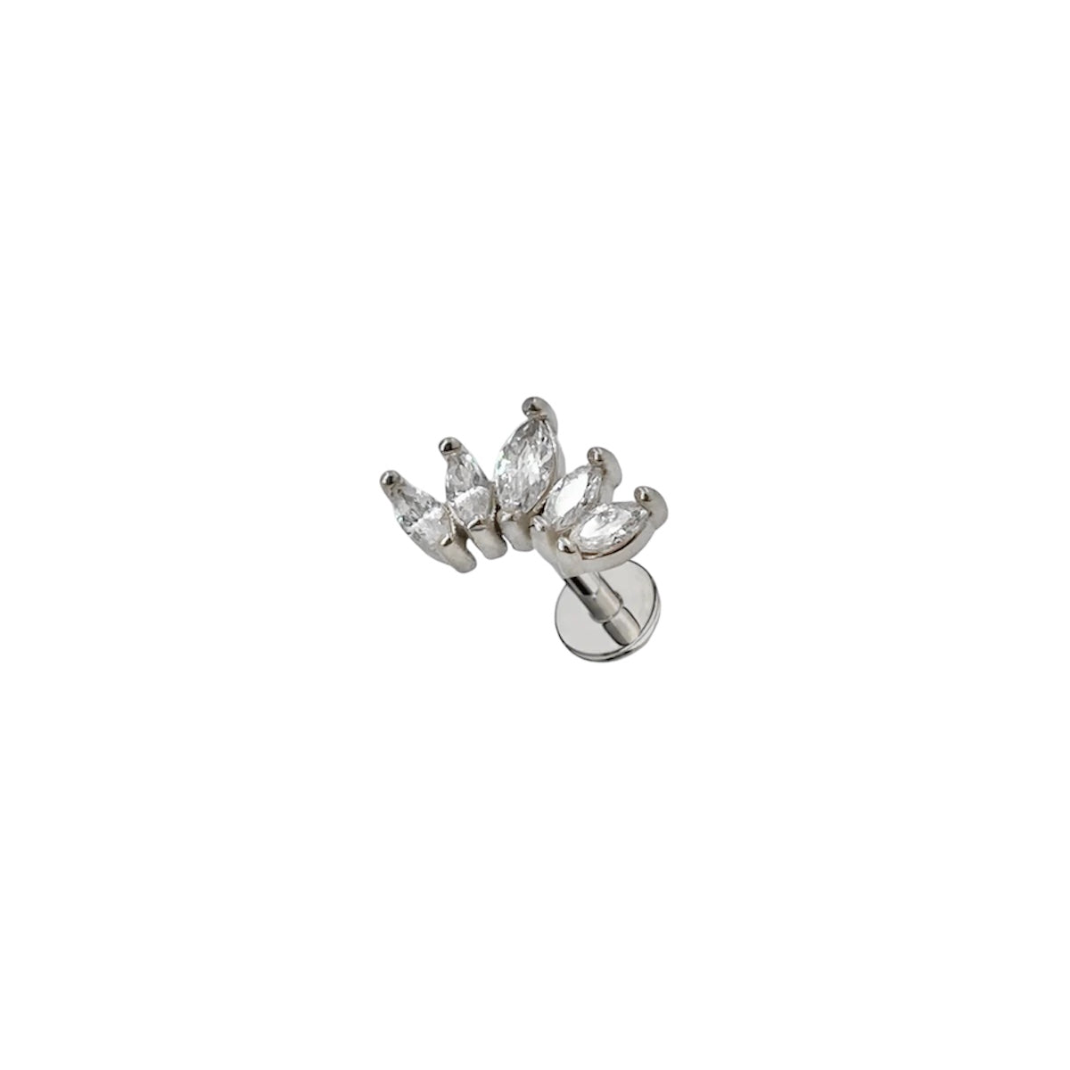Orecchino Piercing 5 Punte