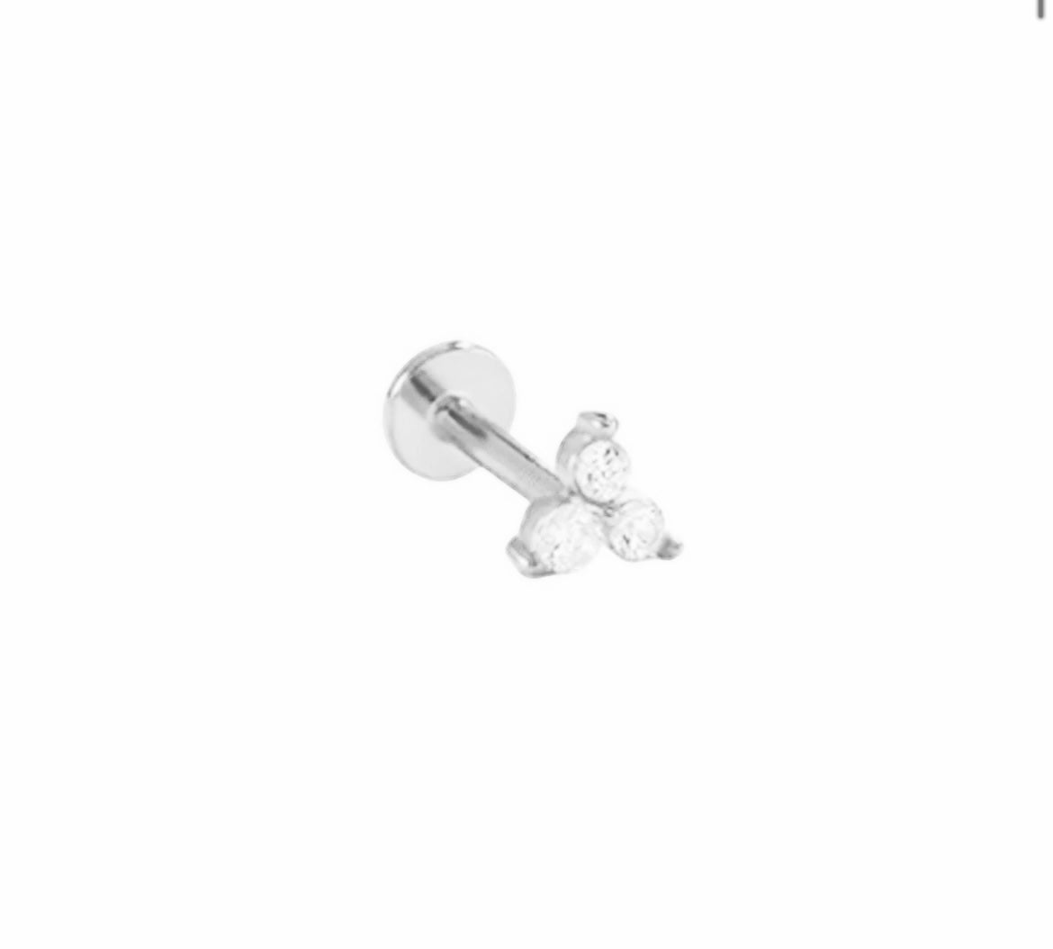Orecchino Piercing Triangolo