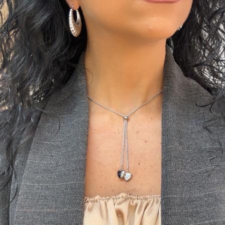 Collana Cuori sali e scendi
