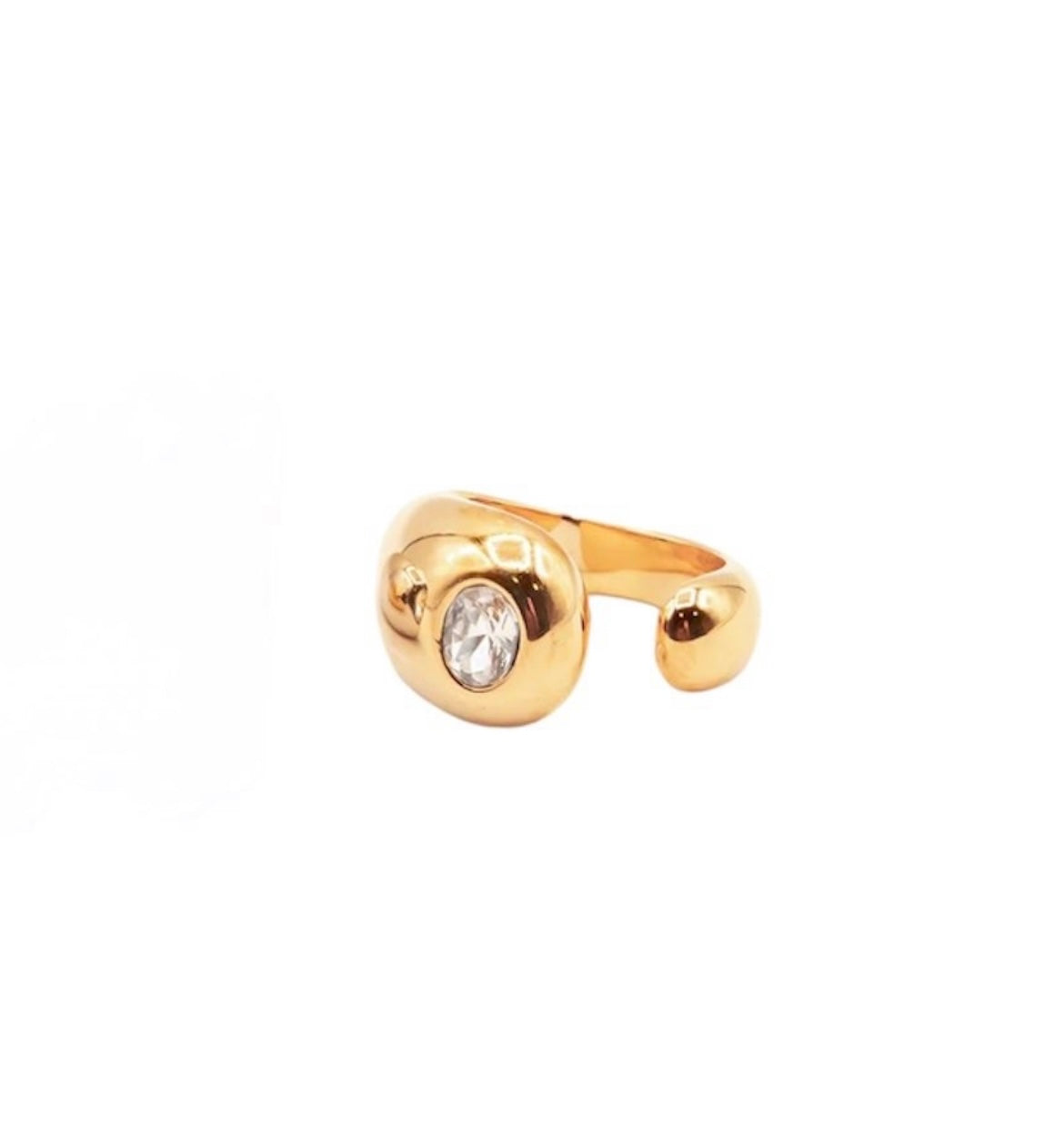 Anello Goccia Zircone