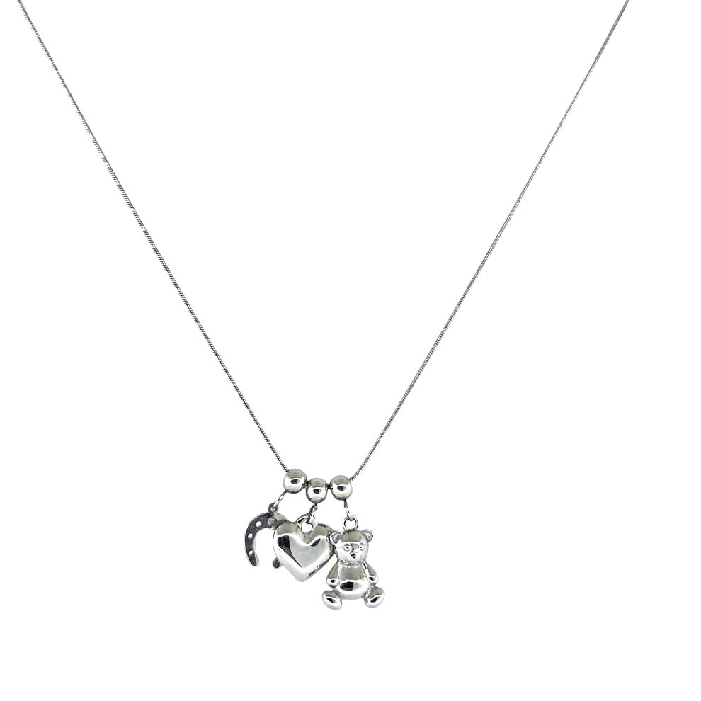 Collana Teddy Charm