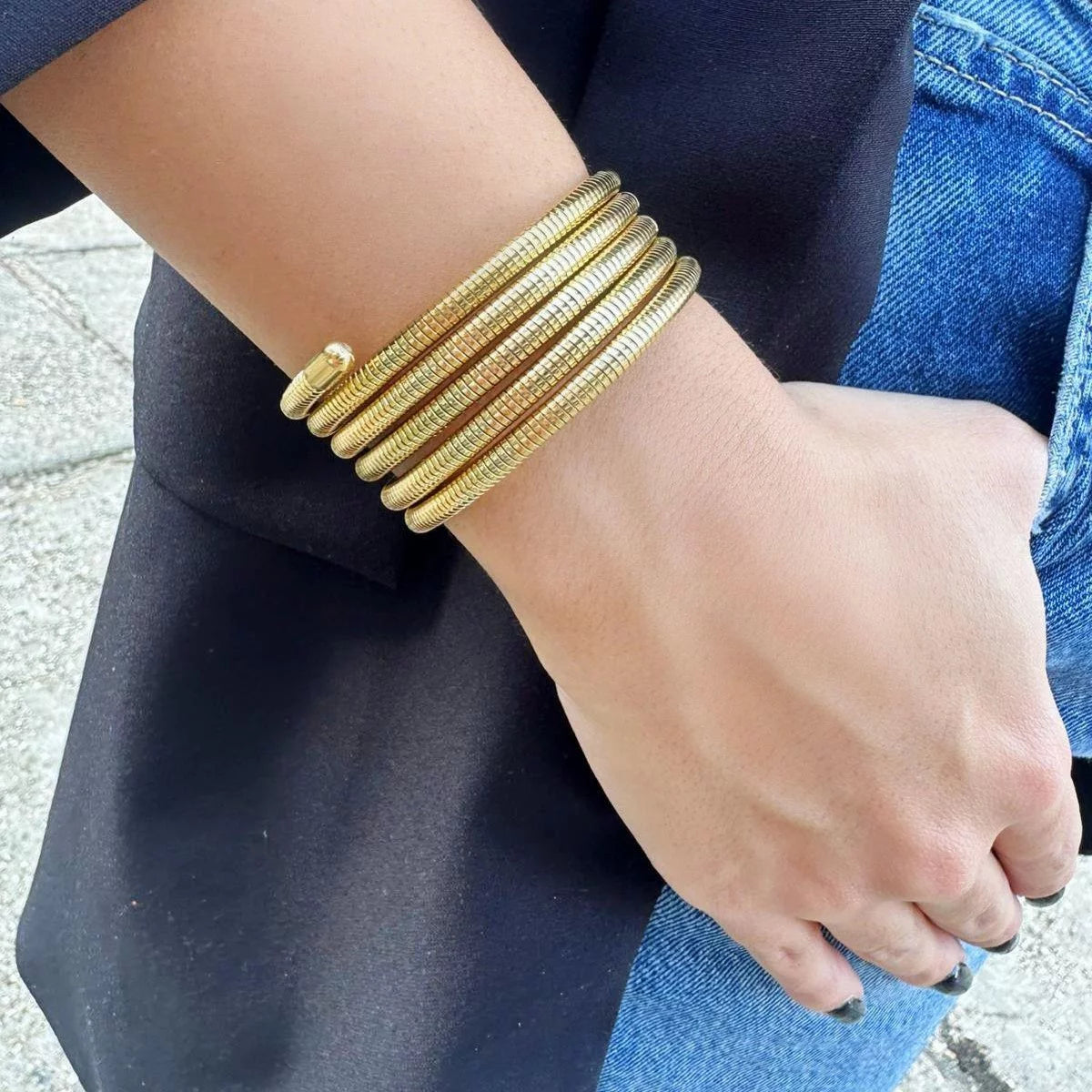 Bracciale Snake Semi Rigido