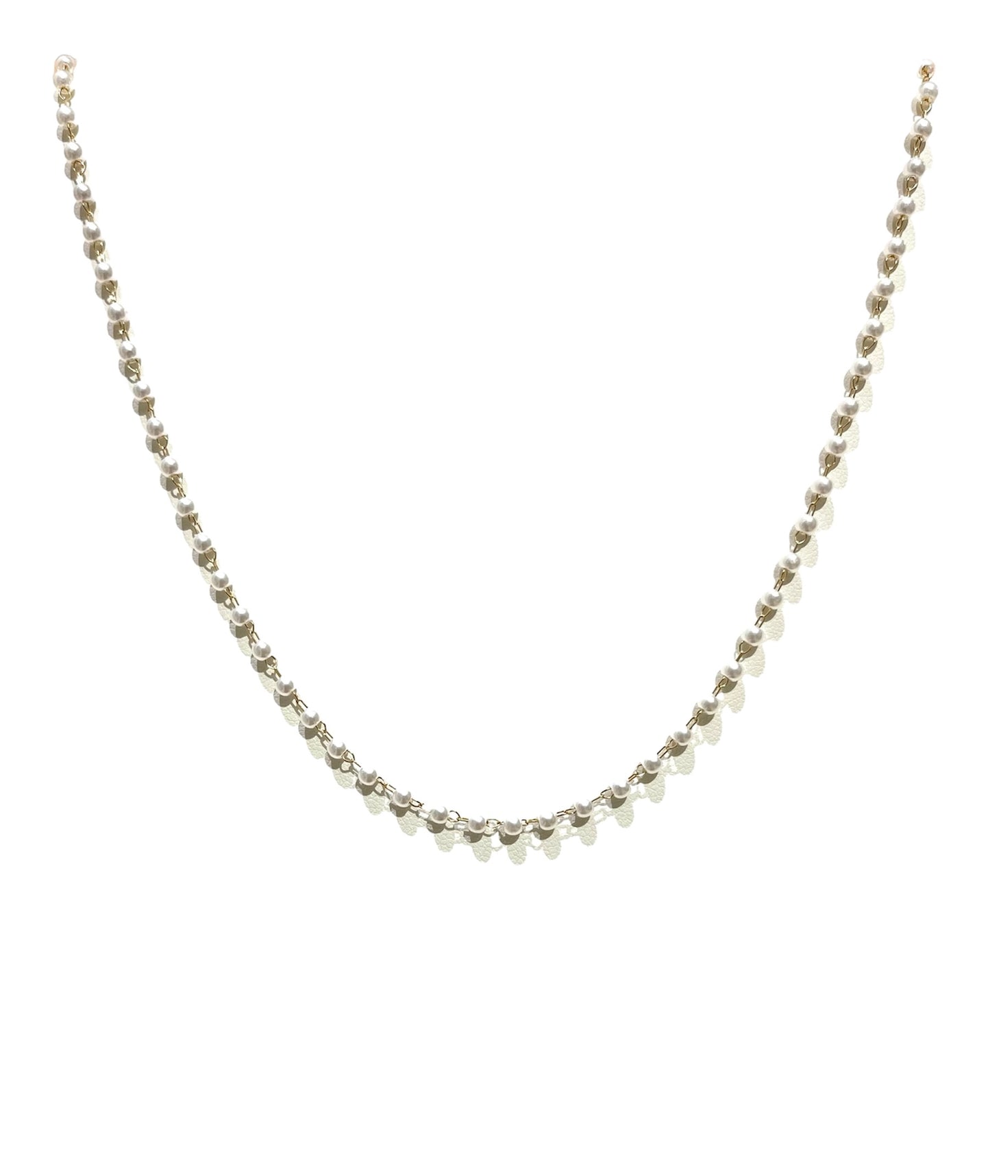 Collana perline 3mm