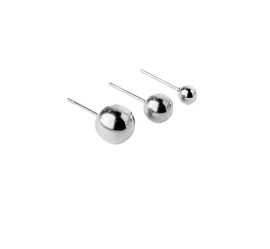 Orecchini Sfera 4mm