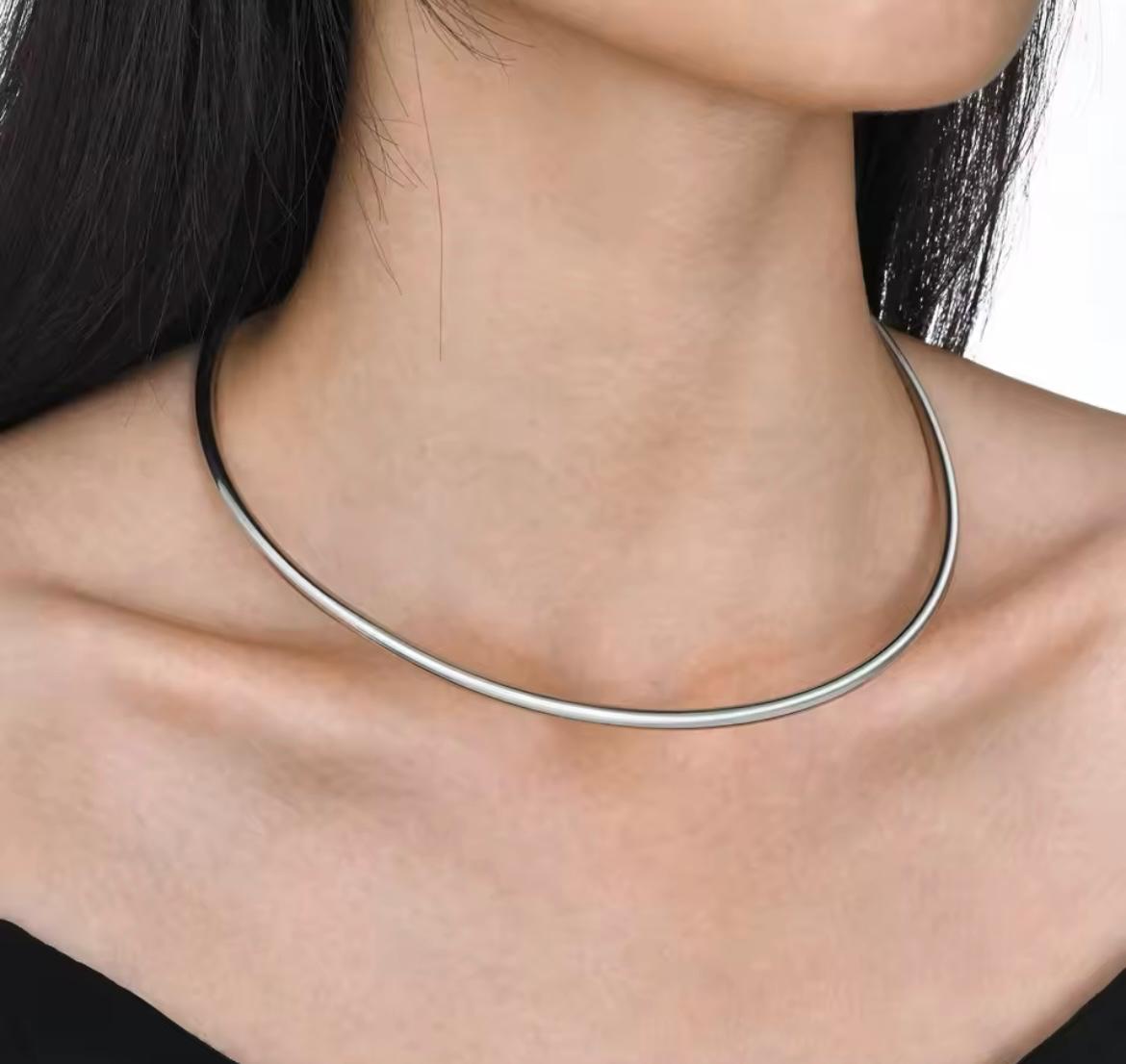 Collana Rigida Liscia Slim