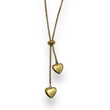 Collana Cuori sali e scendi