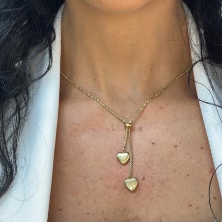 Collana Cuori sali e scendi